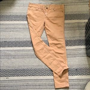 Free people coral jeans